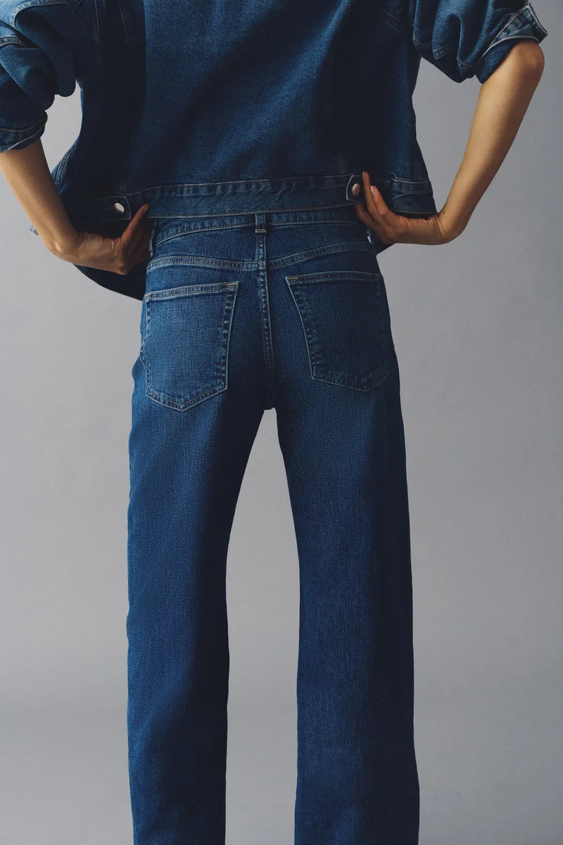 H&M  Wide High Jeans for Women | Best Price UAE